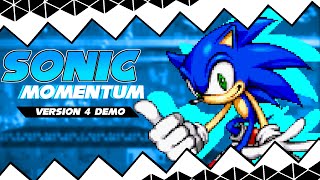 Sonic Momentum V4 Demo A step in the right direction [upl. by Eedyah511]