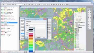 Maptitude 2016 Google KML KMZ MapPoint PTM Shapefile Import [upl. by Anisirhc]