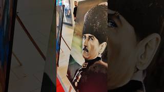 Mustafa Kemal AtatürkВыставка💐ataturk sergi выставка портрет antalya 29ekim terracity resim [upl. by Anuayek818]