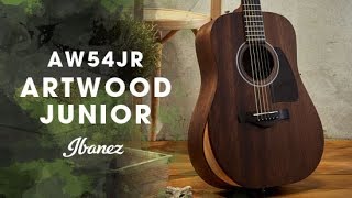 Ibanez Acoustic Artwood Junior  AW54JR [upl. by Eliason]