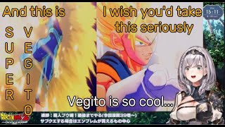 Hololive【ShiroganeNoel】Noel Danchou react to Vegito and surprised by how strong he is【Engsub】 [upl. by Roe]