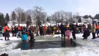 Polar Plunge for Special Olympics Michigan [upl. by Helsell]