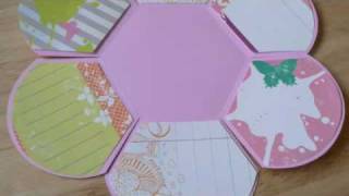 Folding Flower mini album [upl. by Heriberto194]