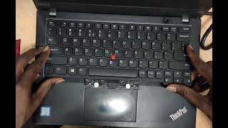 Lenovo ThinkPad X390  Keyboard Replacement [upl. by Devina990]