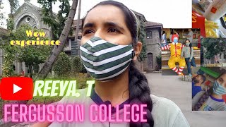 TOUR TO FERGUSSON COLLEGE  college selection process  vlog15 [upl. by Annayhs]