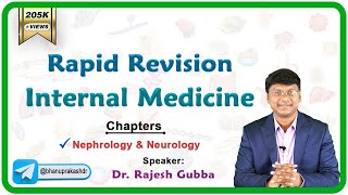 Rapid revision Internal medicine Nephrology and neurology [upl. by Schulein]