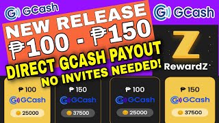 INSTANT PAYOUT ₱100  ₱150 GCASH LIBRE  NO INVITES NEEDED  REWARDZ APP 100 LEGIT AND PAYING [upl. by Uriiah]