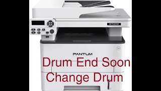 pantum printer End drum soon  M7102DW solved [upl. by Graff]