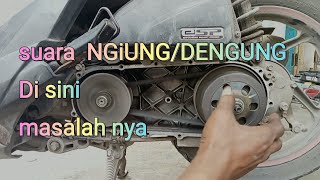 penyebab bunyi dengungngiung di motor beat Matic [upl. by Akinom]