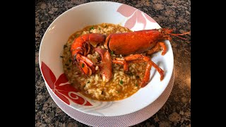 Receta Arroz con bogavante [upl. by Carmencita]