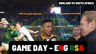 GAME DAY VLOG  ENGLAND vs SOUTH AFRICA [upl. by Asatan]