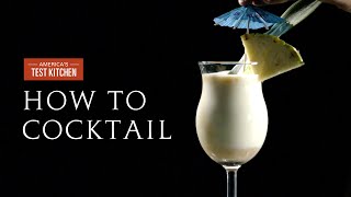 How to Cocktail Piña Coladas [upl. by Nalorac]