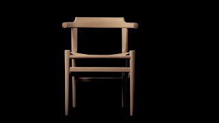 pp68  Final Chair by Hans J Wegner — PP Møbler [upl. by Barbour505]