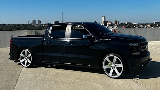 Dropped 2020 Silverado on 24s [upl. by Letsou]