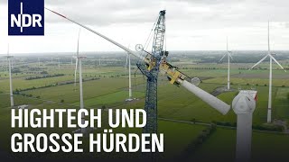 Operation WindradBau So wird eine Windkraftanlage gebaut  Die Nordreportage  NDR Doku [upl. by Araes]