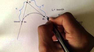 Advanced Geomatics Horizontal Curves Part 4 [upl. by Limak607]