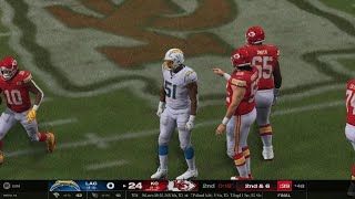 Pass interference on Chargers [upl. by Anerat89]