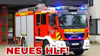 BESTÄTIGTE FEUERMELDUNG Einsatzfahrten Feuerwehr Leichlingen zur Gesamtwehrübung [upl. by Gnivri]