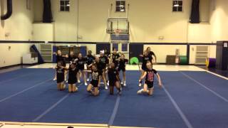 High School Cheer Competition Routine [upl. by Pembroke928]