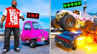 Upgrading Smallest To Biggest Valentines Day Cars in GTA 5 [upl. by Nahn]