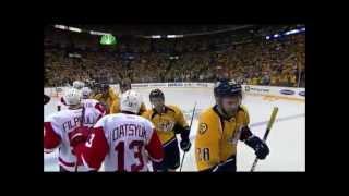 Red Wings VS Predators Game 5  April 20th 2012 [upl. by Atsira346]