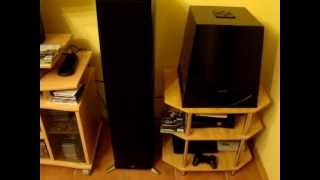 Yamaha NSSW700 SubwooferTest [upl. by Meyers]