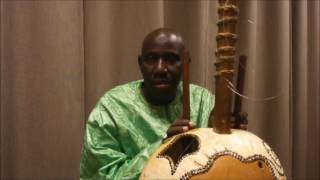 Jali Alagi MBye  storytelling from the Gambia the story of CHAMA KANDA [upl. by Ahcsim]