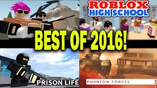 Roblox Best Games Of 2016 Roblox Prison Break Apocalypse Rising And More 24 Hour Stream Part 2 [upl. by Johst49]