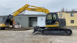 2005 KOBELCO ED150 BLADERUNNER EXCAVATOR [upl. by Schilt]