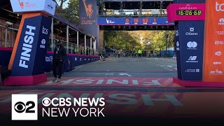 Runners ready to hit the pavement for 2024 NYC Marathon [upl. by Golliner]