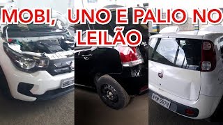 FIAT MOBI UNO E PALIO NO LEILÃO [upl. by Saqaw]