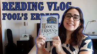 i read fools errand tawny man 1  reading vlog [upl. by Aivax]