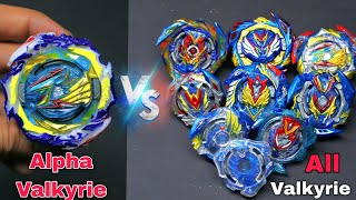 Alpha Valkyrie Vs All Valkyrie Fight  Alpha Valkyrie Strongest [upl. by Toback]