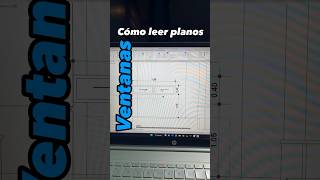 Cómo leer planos ventanas y medidas [upl. by Dyraj358]