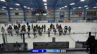 Michigan Womens Hockey at Rhode Island 111024 [upl. by Eiryt167]