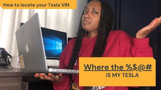 Find Your Tesla VIN Before Its Posted To Your Account [upl. by Darrel]