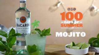 Bacardi Mojito Simple Cocktail recipe [upl. by Stoat]