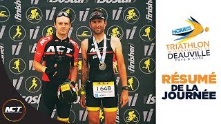 FINISHER AU TRIATHLON DE DEAUVILLE 2017 [upl. by Kirst164]