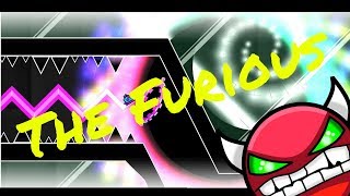 The Furious by Knobbelboy Geometry Dash HARD Demon 144hz With Clicks [upl. by Hairam]