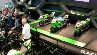 Kawasaki intermot 2022 Tour New generation Köln Standrundgang 10 2022 NEU 4k [upl. by Ykceb224]