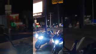 CFMOTO 250sr Fun y YAMAHA R15 cfmoto r15v3 biker motovlog cfmoto250sr viral [upl. by Niwde]