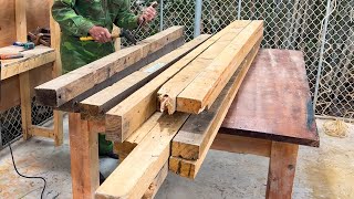 Great Idea for your Garden  Make Outdoor Covered Chairs From Pallets  DIY Woodworking [upl. by Lichter]