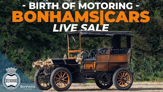 Golden Age of Motoring  BonhamsCars live auction [upl. by Cris]