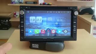 Navigatie Octa Core VW Jetta Golf 4 Polo  Bora Passat B5 cu Android 60 [upl. by Ahidam]