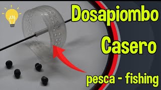 🎣DOSAPIOMBO CASERO  English subtitles plomear flotadores de pesca 🎈💡 [upl. by Severn]