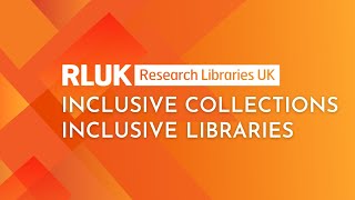 RLUK ICIL  Embedding equality diversity amp inclusion in GLAM structures with digital storytelling [upl. by Ynnhoj]