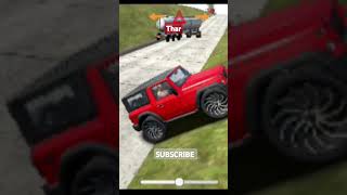 Indian car simulator game 🥰thar satnd shorts viralvideo trending gaming video [upl. by Siurtemed]