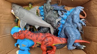 All Kaiju Monsterverse Godzilla Kong Mega TRex Hungry Shark And More Titan [upl. by Mcgraw280]