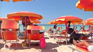 Le spiagge del Salento una giornata all’Orange Sun di Porto Cesareo [upl. by Erhard]