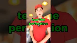 Tear the perforation english learnenglish funny comedy vocabulary englishtips [upl. by Geerts]